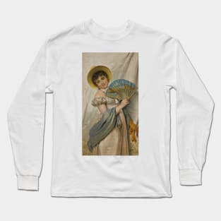 Her New Fan by Giovanni Costa Long Sleeve T-Shirt